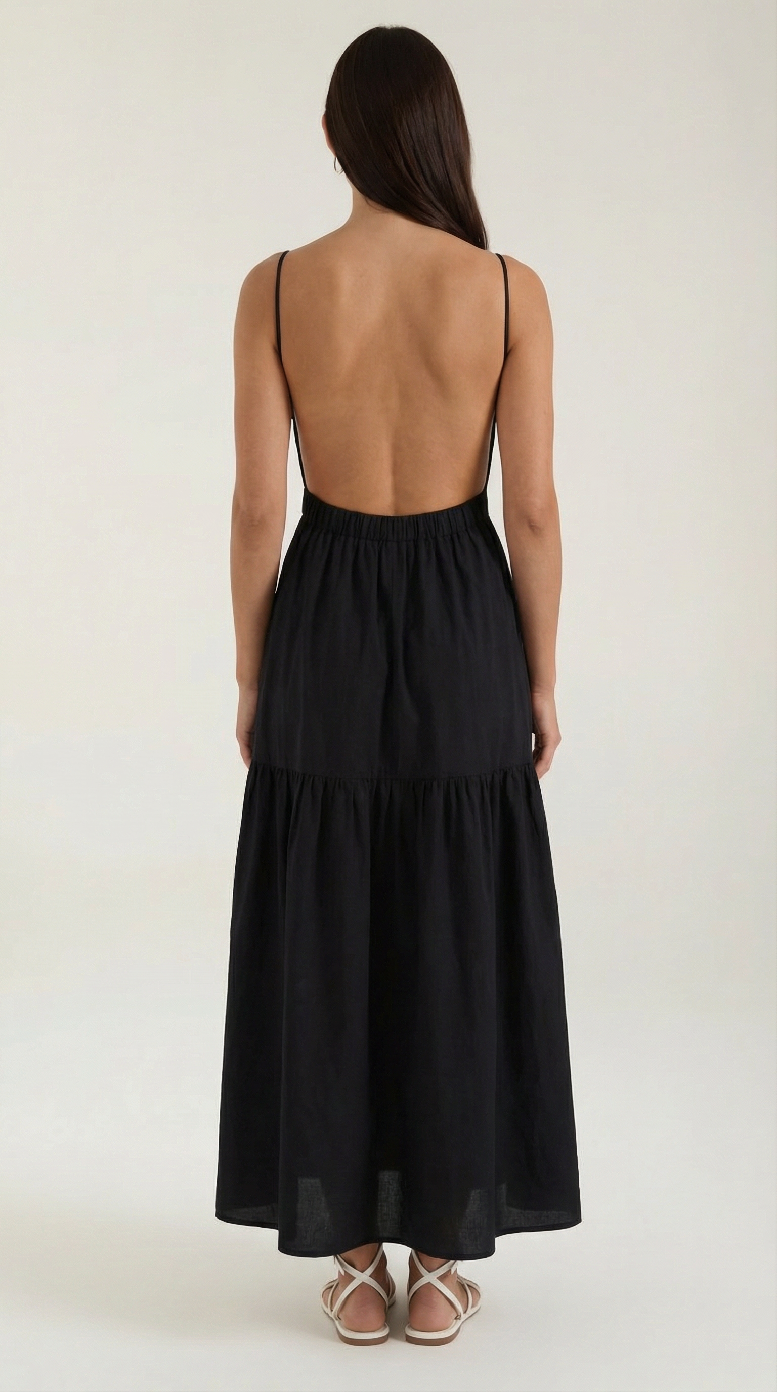 Vestido maxi diseño sin espalda
