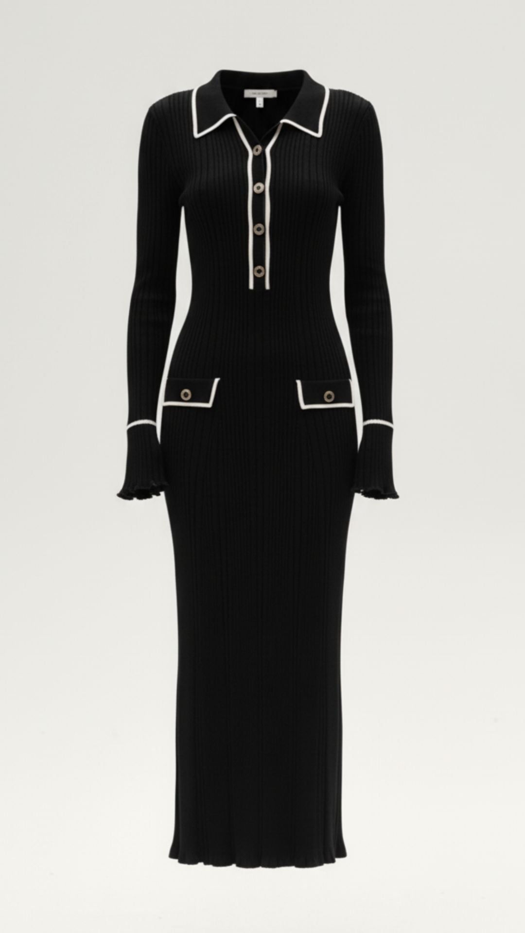 Vestido Maxi Bodycon con Detalle Elegante