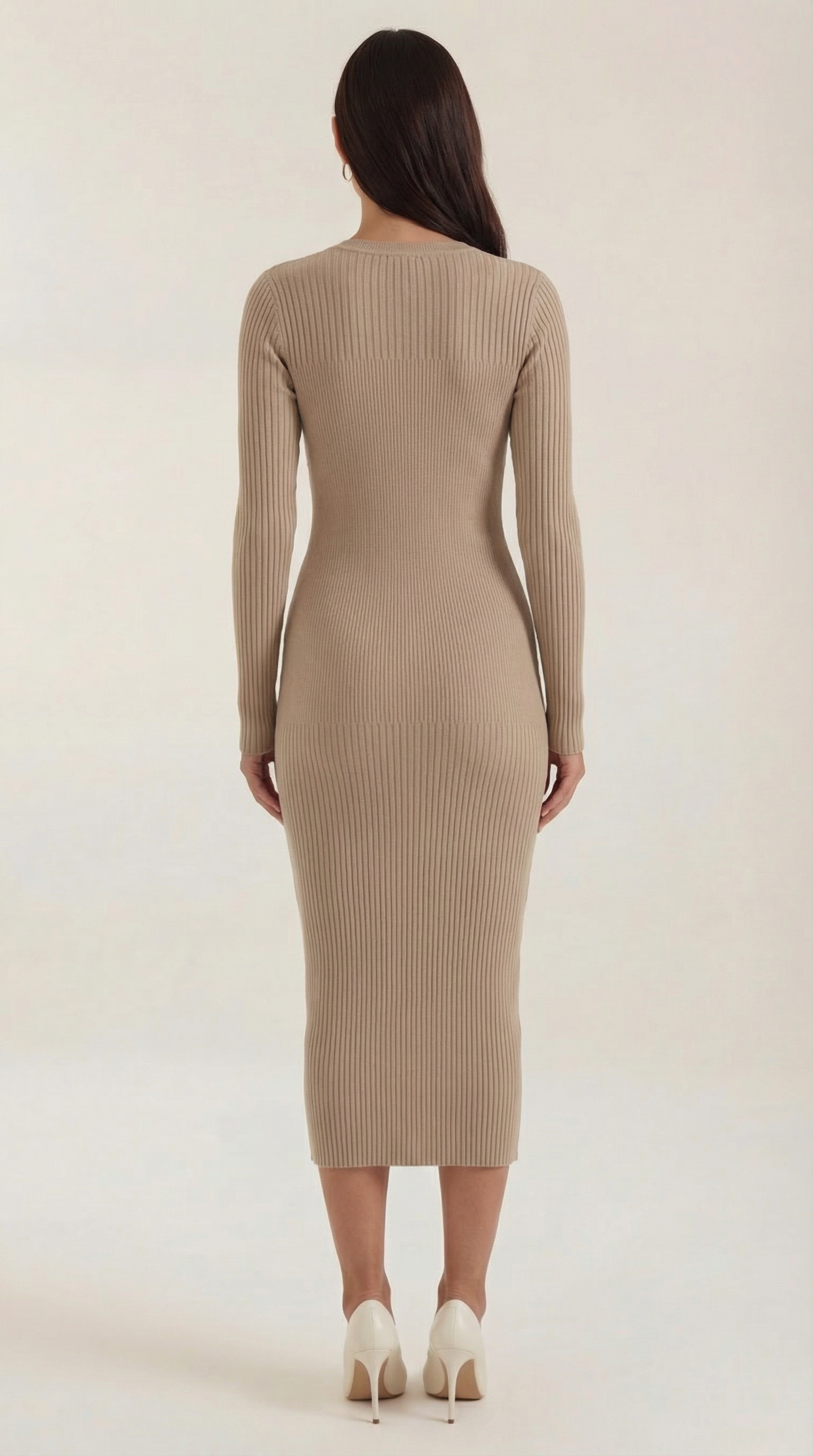 Vestido Midi Bodycon con Diseño Elegante