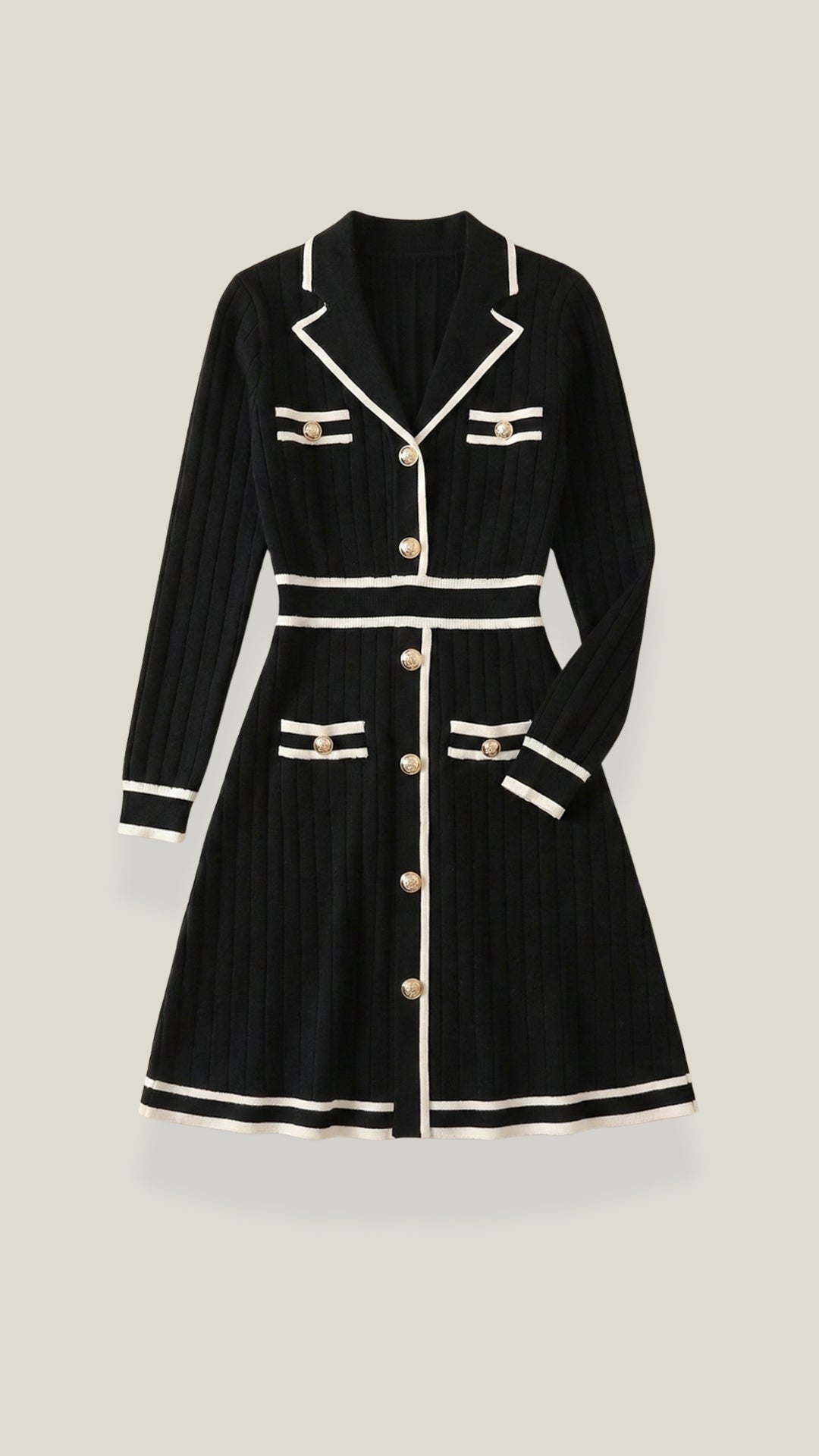 Vestido mini con diseño elegante y moderno