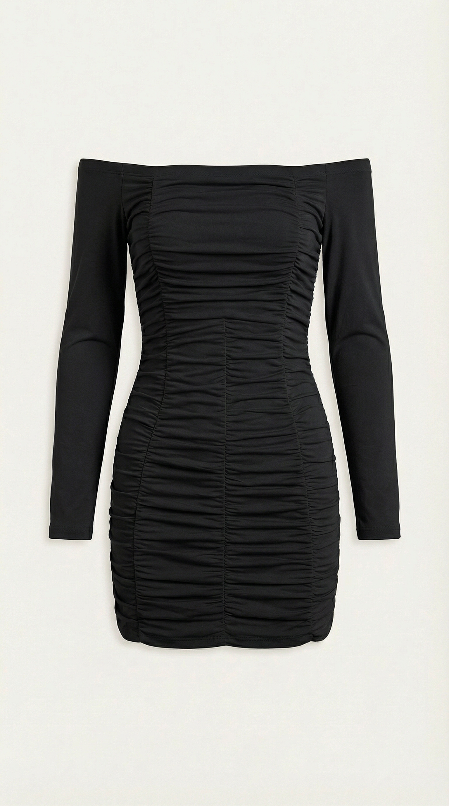 Vestido mini ajustado con diseño elegante