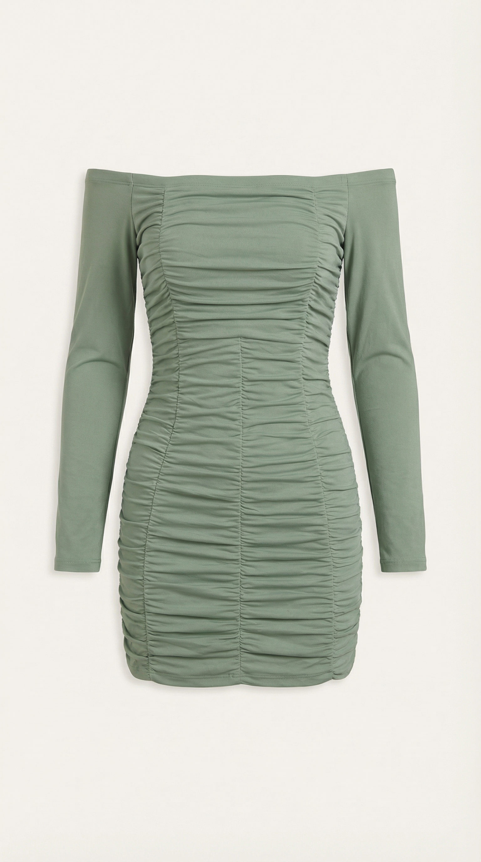 Vestido mini ajustado con diseño elegante