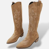 Botas Cowgirl Tacón Bajo