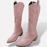 Botas Cowgirl Tacón Bajo