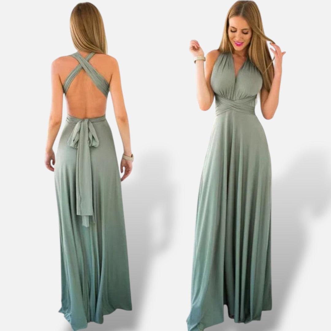 Vestido Multiestilo Tirantes Ajustables