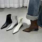 Botines Punta Fina Elegantes