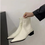 Botines Punta Fina Elegantes