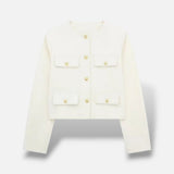 Chaqueta Corta Botones Dorados