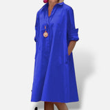 Vestido Camisero Chic Tejido Suave