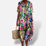 Vestido Verano Tejido Ligero Fresco