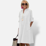 Vestido Camisero Chic Tejido Suave