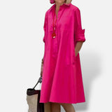 Vestido Camisero Chic Tejido Suave