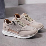Zapatillas Cordones Suela Gruesa Diaria