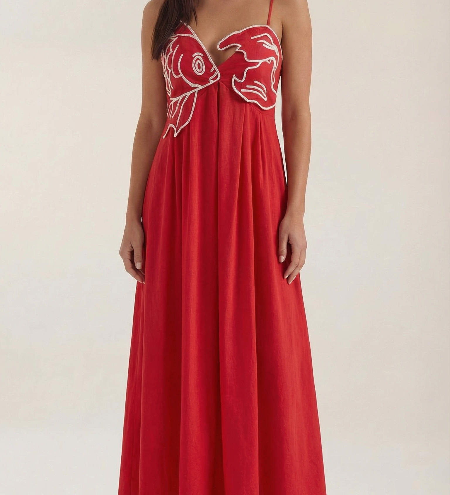 EL ARMARIO DE LOLA - Vestido maxi con bordado elegante - Foto 1