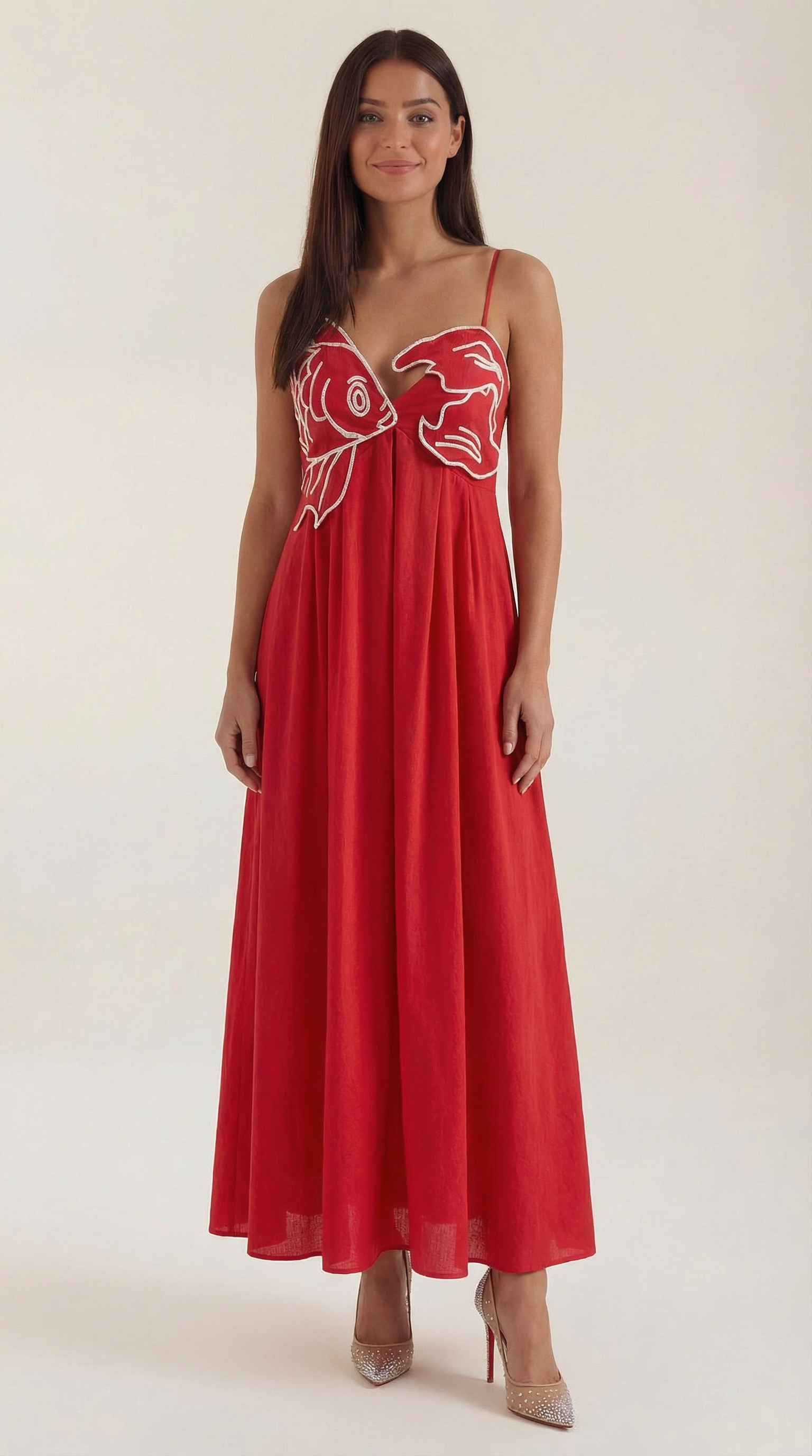 EL ARMARIO DE LOLA - Vestido maxi con bordado elegante - Foto 1