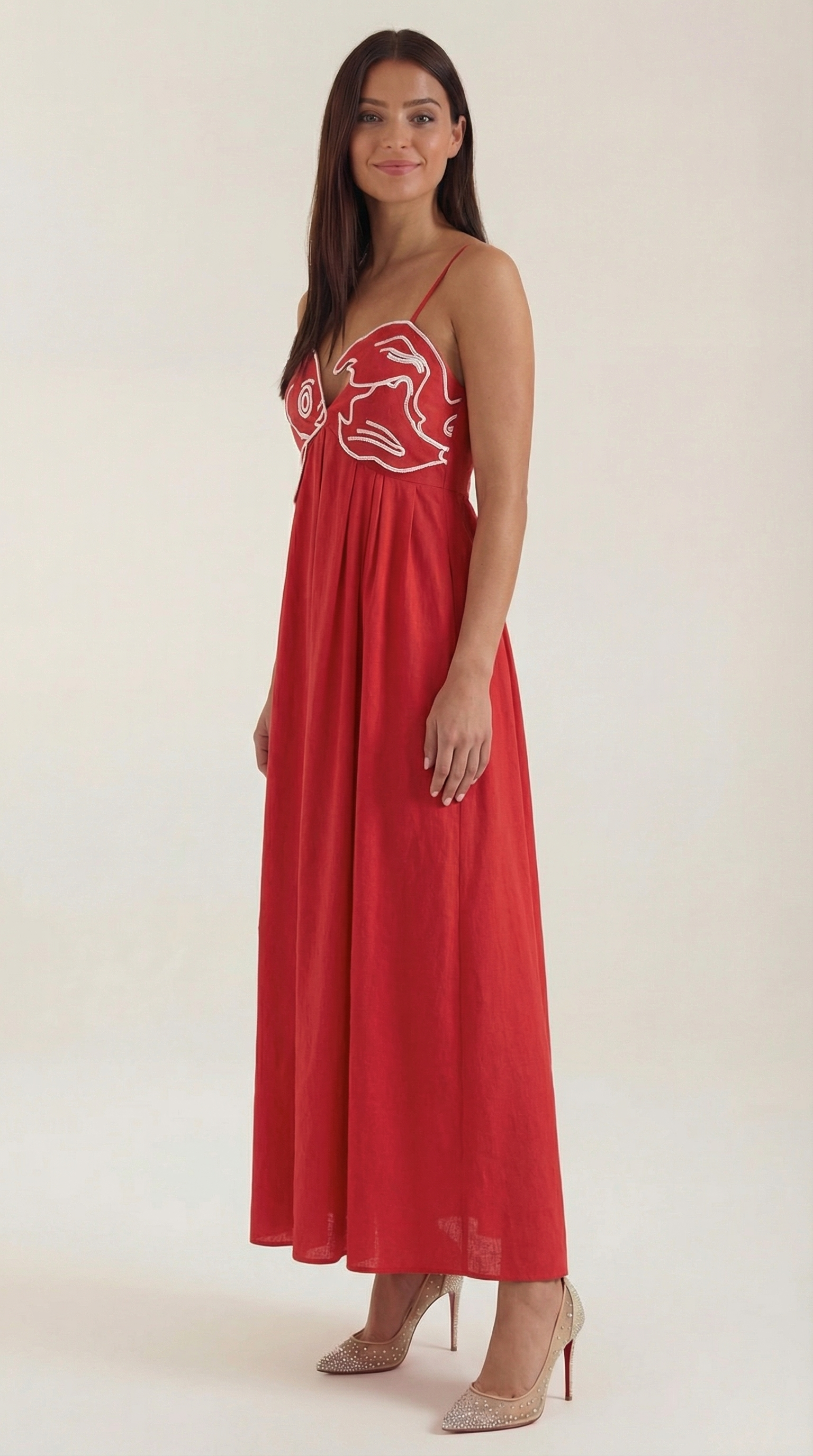 EL ARMARIO DE LOLA - Vestido maxi con bordado elegante - Foto 2