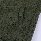 Chaqueta Corta Peluche Capucha