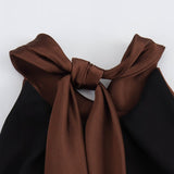 Vestido Midi Terciopelo Cuello Halter