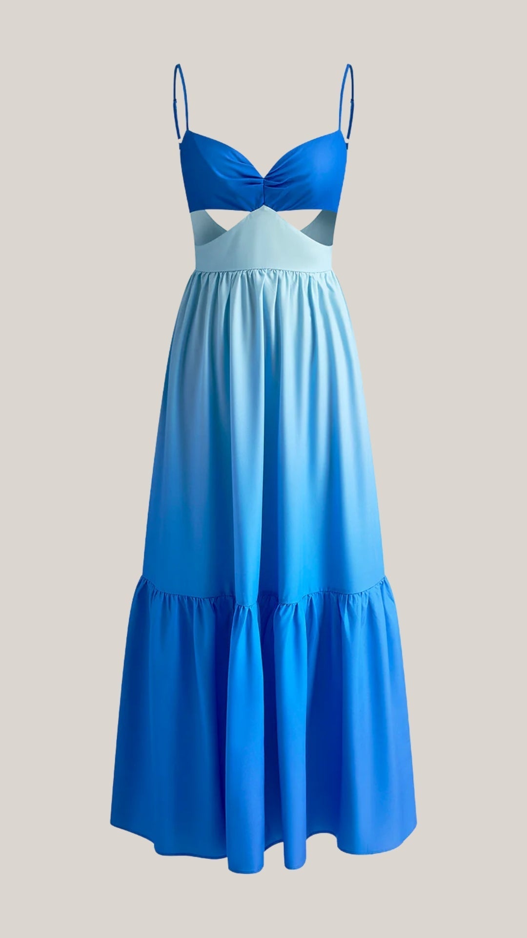 Vestido maxi corte elegante para mujer