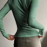 Camiseta Punto Canalé Henley