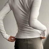 Camiseta Punto Canalé Henley