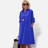 Vestido Camisero Chic Tejido Suave