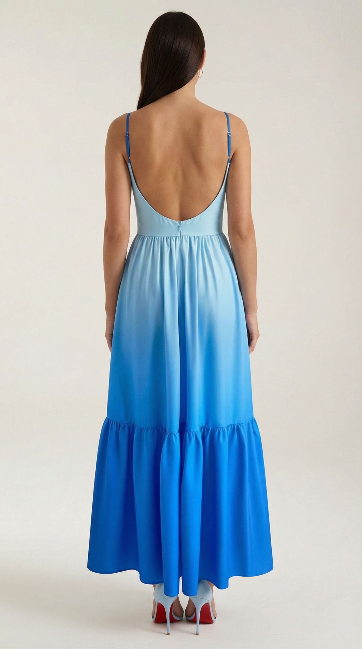 Vestido maxi corte elegante para mujer