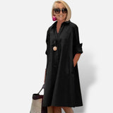 Vestido Camisero Chic Tejido Suave