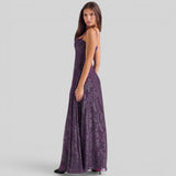Vestido de Fiesta Floral Chiffon