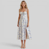 Vestido Midi Corsé Ajustado