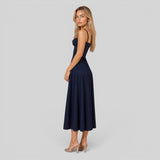 Vestido Midi Corsé Ajustado