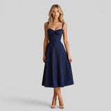 Vestido Midi Corsé Ajustado
