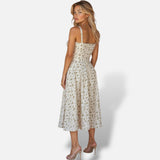 Vestido Midi Corsé Cintura Definida