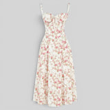 Vestido Midi Corsé Ajustado