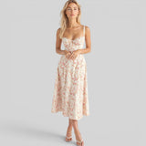 Vestido Midi Corsé Ajustado