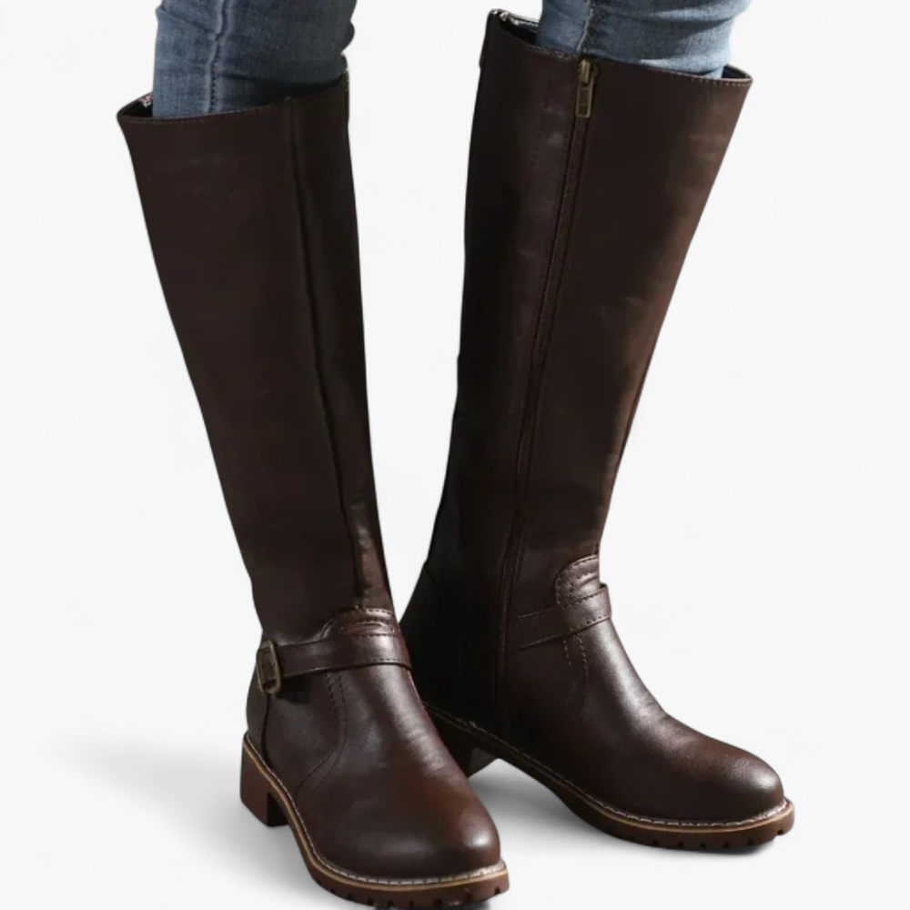 Botas Emma - Marrón Oscuro - principal