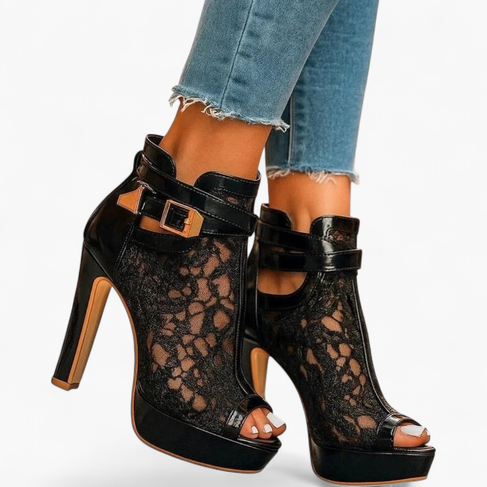 Tacones Luniva - Negro - principal 1