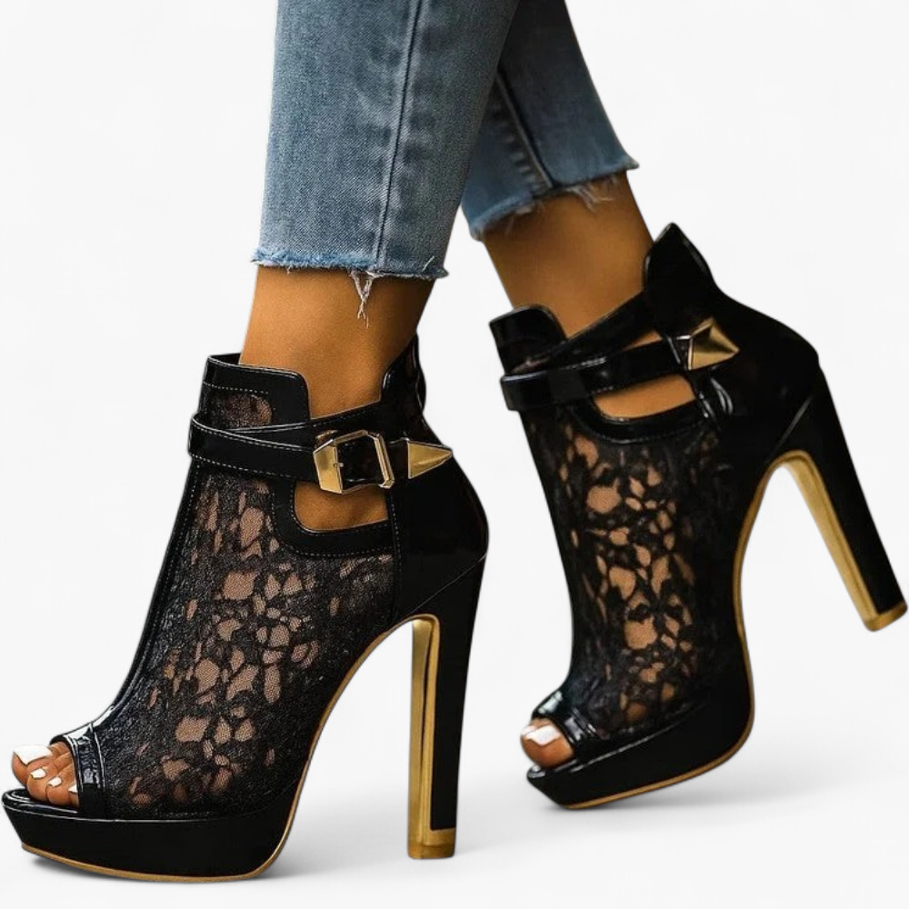 Tacones Luniva - Negro - principal 3