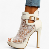 Tacones Luniva - Blanco Marfil - principal 2