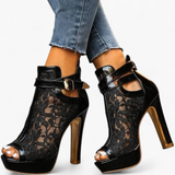 Tacones Luniva - Blanco Marfil - principal 4
