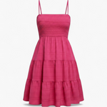 Vestido Fruncido - Fucsia - producto