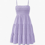 Vestido Fruncido - Lavanda - producto