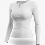 Camiseta Henley - Blanco - producto 1