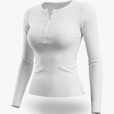 Camiseta Henley - Blanco - producto 1