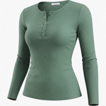 Camiseta Henley - Verde - producto 1