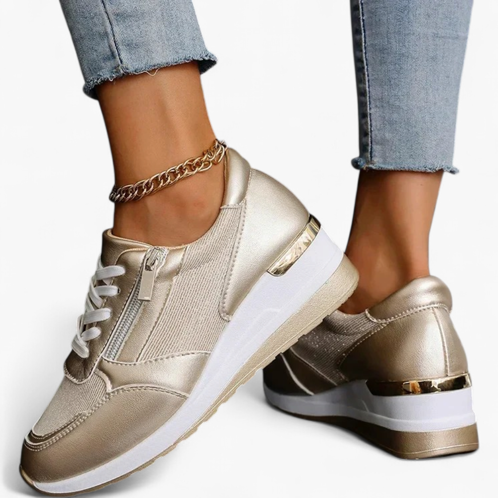 Zapatillas Metalizadas - Dorado - principal 4