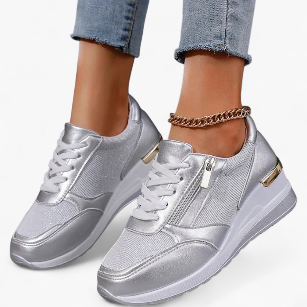 Zapatillas Metalizadas - Plateado - principal 2