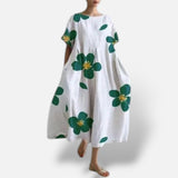 Vestido Estampado Floral Relajado Elegante