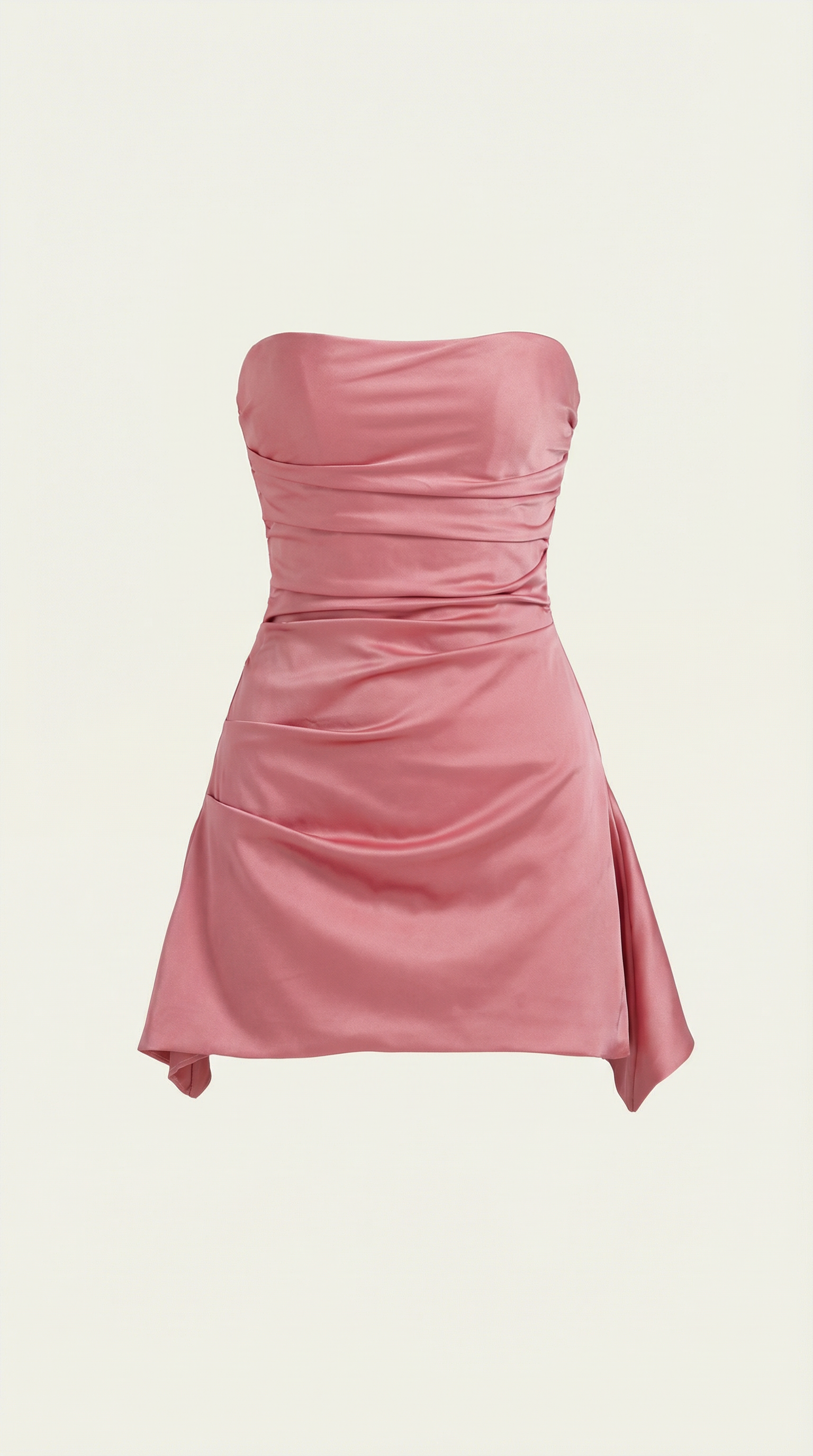 Vestido mini de corte elegante