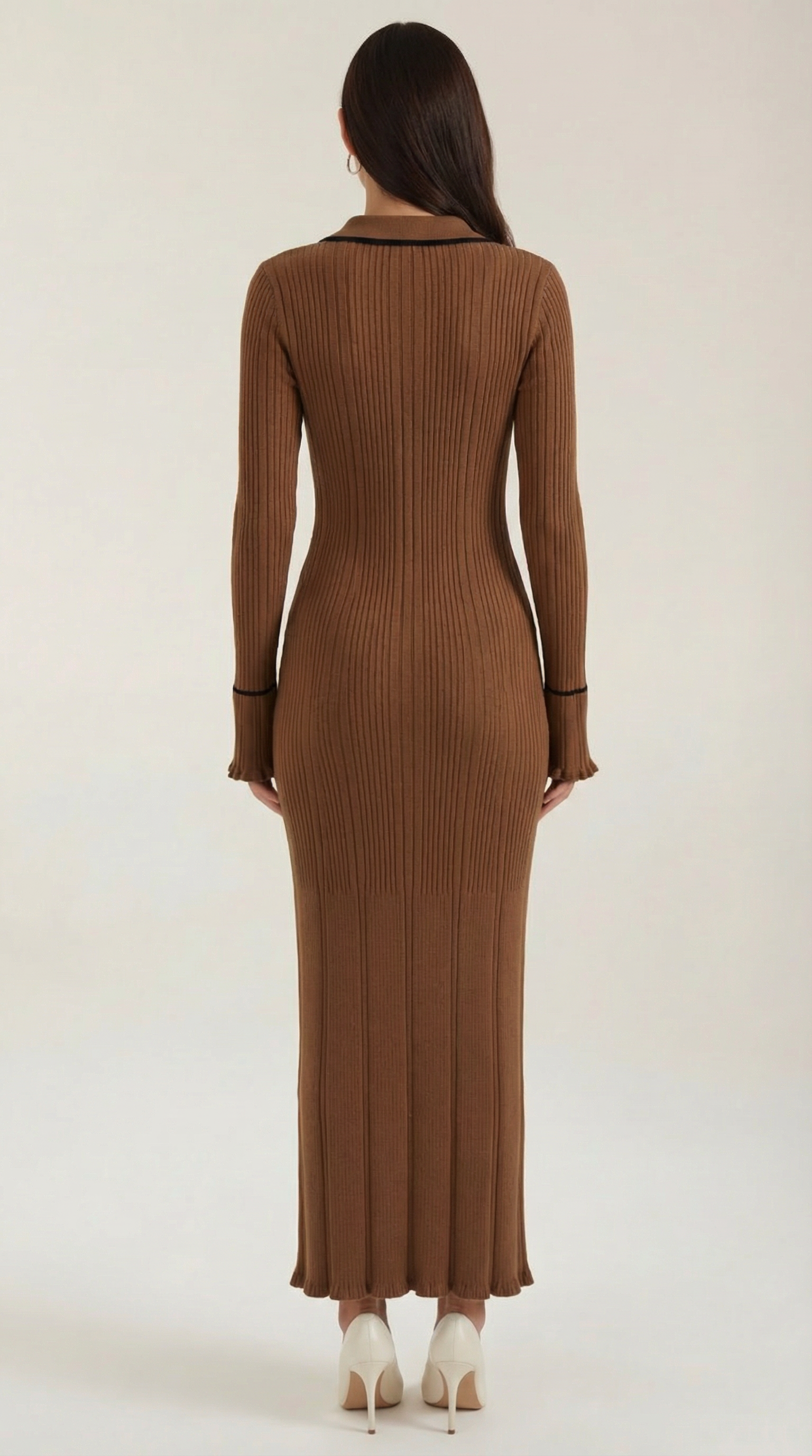 Vestido Maxi Bodycon con Detalle Elegante